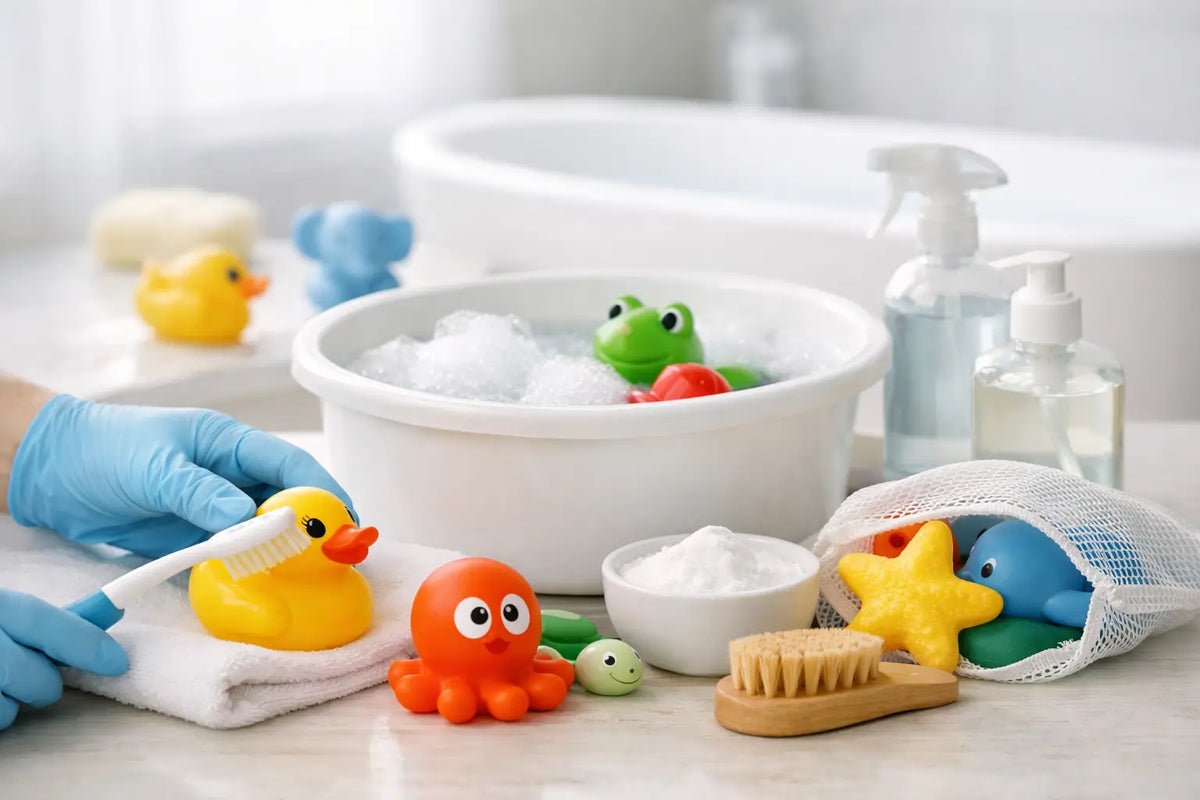 How to Clean Baby Bath Toys Without Guesswork