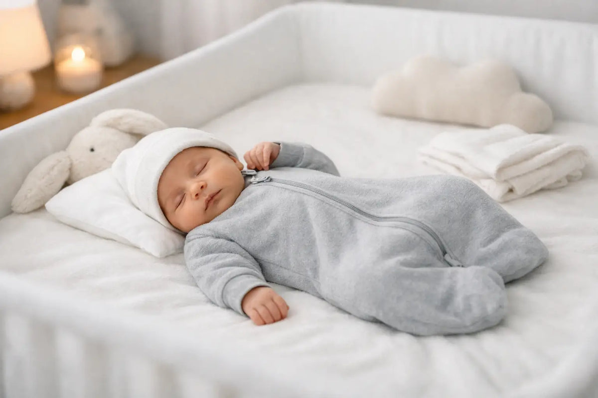 How to Dress Newborn for Sleep Safely at Home