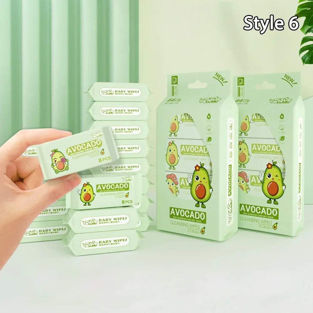 New Soft Baby Wet Wipes Hand Mouth Cleaning Disposable Baby Gentle Wipes High Quality Large Pack Freshing Cleaning Wipes Babies