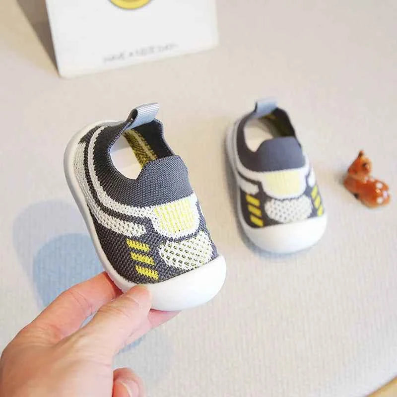Baby Walking Shoes Soft Bottom Non-slip Baby Shoes Spring and Autumn A Stirrup 1-3 Years Old Children's Shoes and Socks