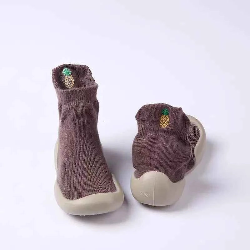2024 Baby Socks Shoes Infant Color Matching Cute Kids Boys Shoes Soft Soled Child Floor Socks Shoes Toddler Girls First Walkers
