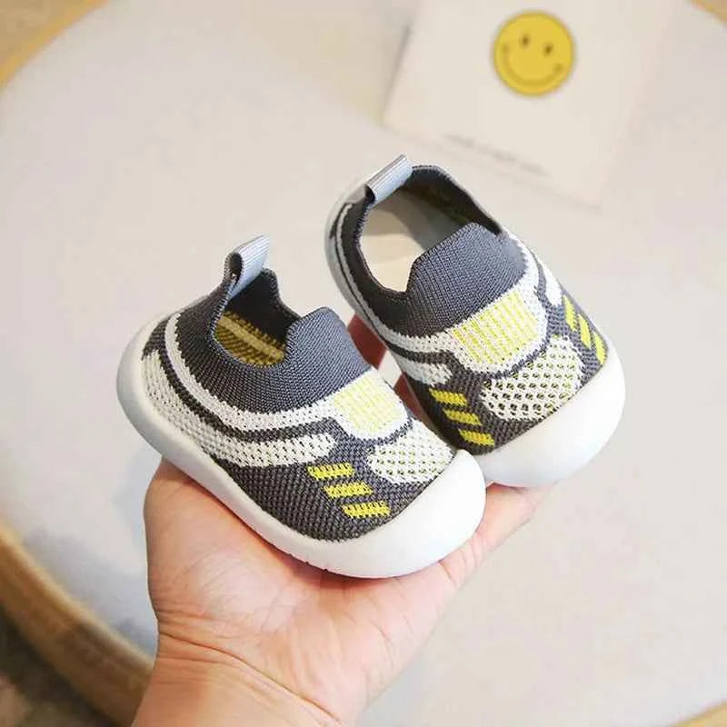 Baby Walking Shoes Soft Bottom Non-slip Baby Shoes Spring and Autumn A Stirrup 1-3 Years Old Children's Shoes and Socks