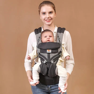 Egobaby Omni Baby Carrier Cotton Breathable Ergonomic Backpacks Holder Shoulder Waist Belt Sling Suspenders 360