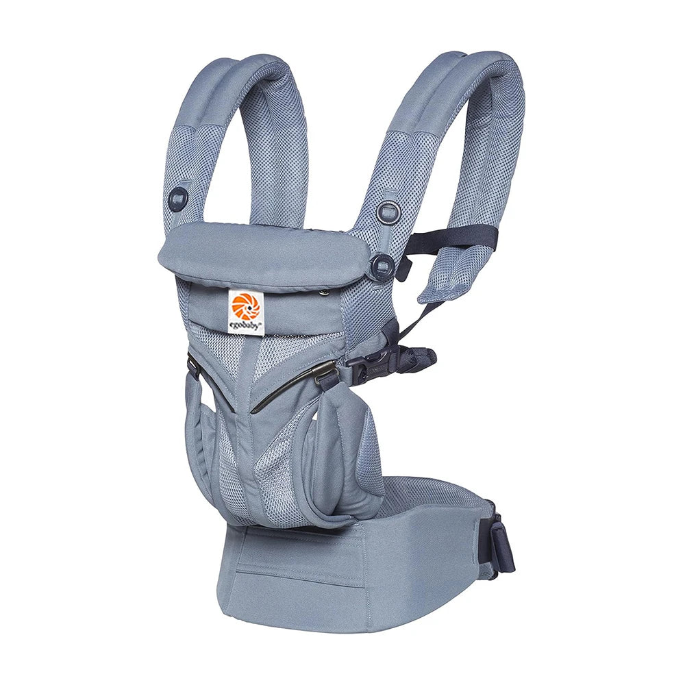Egobaby Omini the 360   Is a Breathable Mesh Baby Carrier with Ventilation All Around. Designed for Infants to Toddlers. Features Lumbar Support.