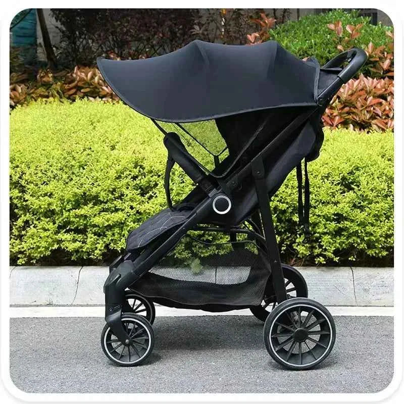 Universal Baby Stroller Canopy UV Protection Sunscreen Cover Cartoon Sun Shade Extend Awning Summer Newborn Stroller Accessories