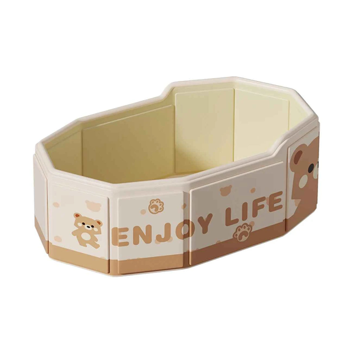 1PC Collapsible Baby Bathtub for Infants & Toddlers, Foldable & Leak-Proof, Reinforced Durable Structure