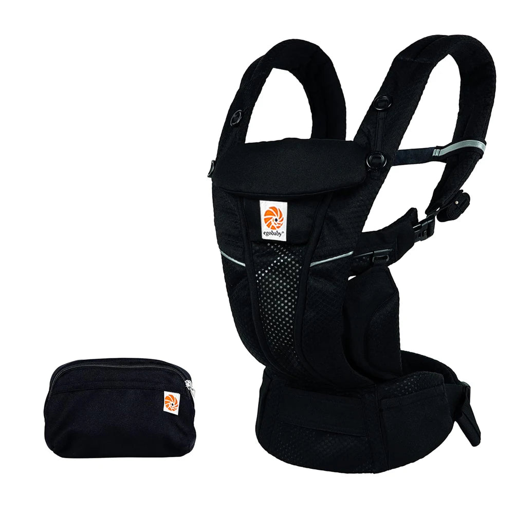 Egobaby Omini the 360   Is a Breathable Mesh Baby Carrier with Ventilation All Around. Designed for Infants to Toddlers. Features Lumbar Support.