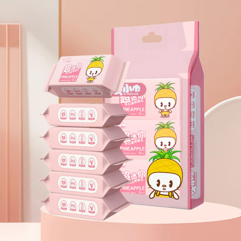 New Soft Baby Wet Wipes Hand Mouth Cleaning Disposable Baby Gentle Wipes High Quality Large Pack Freshing Cleaning Wipes Babies