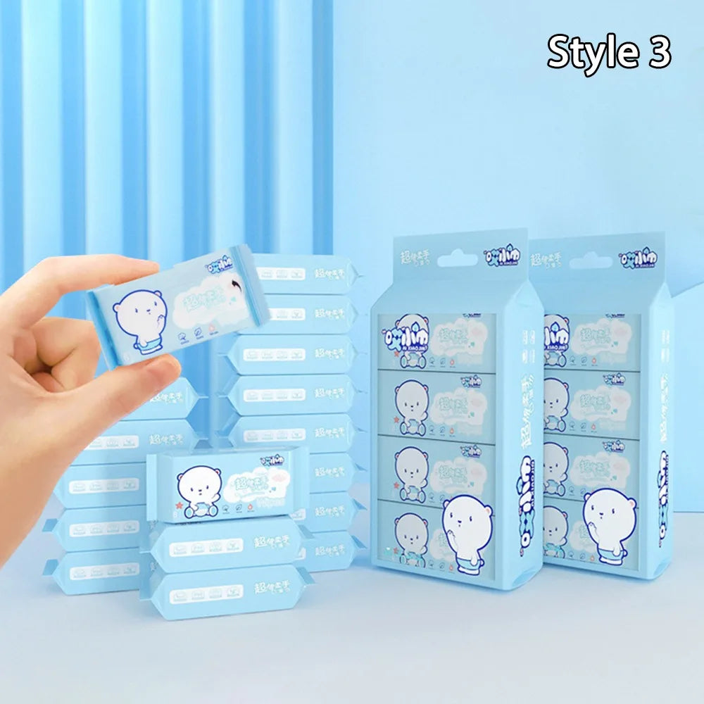 New Soft Baby Wet Wipes Hand Mouth Cleaning Disposable Baby Gentle Wipes High Quality Large Pack Freshing Cleaning Wipes Babies