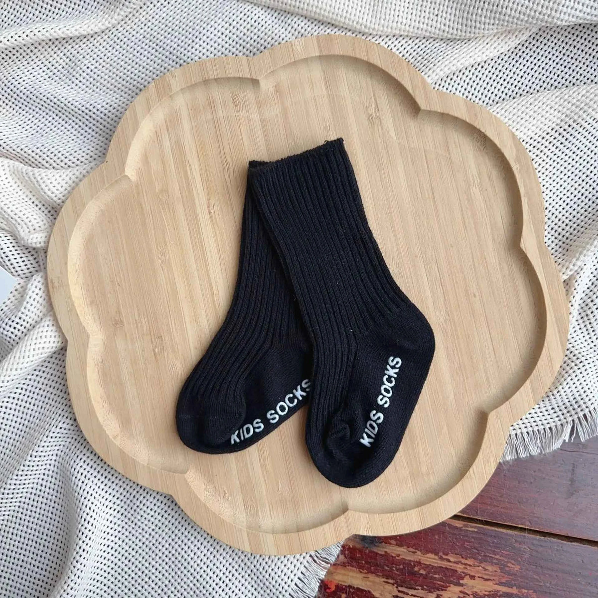 Baby Cute Socks Girls Newborn Infant Kid Solid Stripe Socks Toddler Anti Slip Cotton Infant Short Sock For 0-3Years