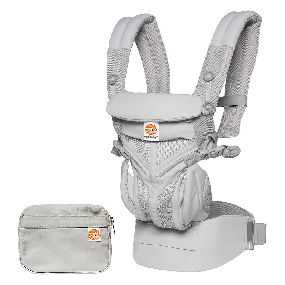 Egobaby Omini the 360   Is a Breathable Mesh Baby Carrier with Ventilation All Around. Designed for Infants to Toddlers. Features Lumbar Support.