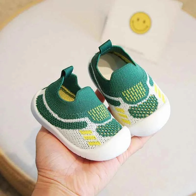 Baby Walking Shoes Soft Bottom Non-slip Baby Shoes Spring and Autumn A Stirrup 1-3 Years Old Children's Shoes and Socks