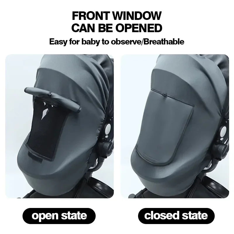 Baby Stroller Sun Shade Cover Infant Strollers Universal  Sun Protection UV  for  Kindergarten Bassinet Canopy Sun Shade