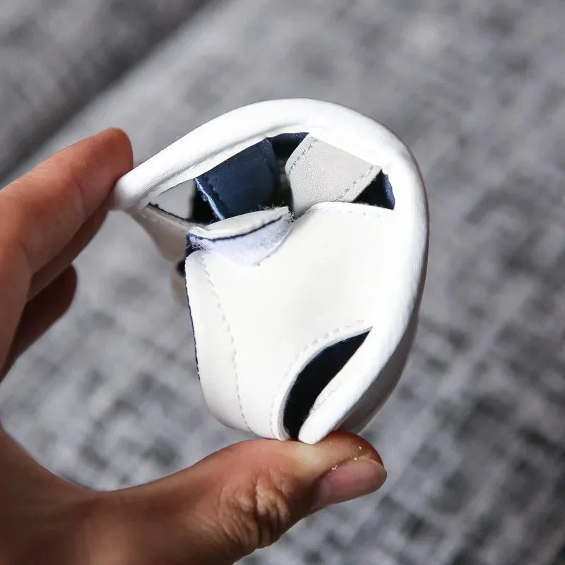 Summer Baby Shoes For Boys And Girls Comfortable Breathable Anti Kick Casual Sandals PU Soft Non Slip Walking Shoes