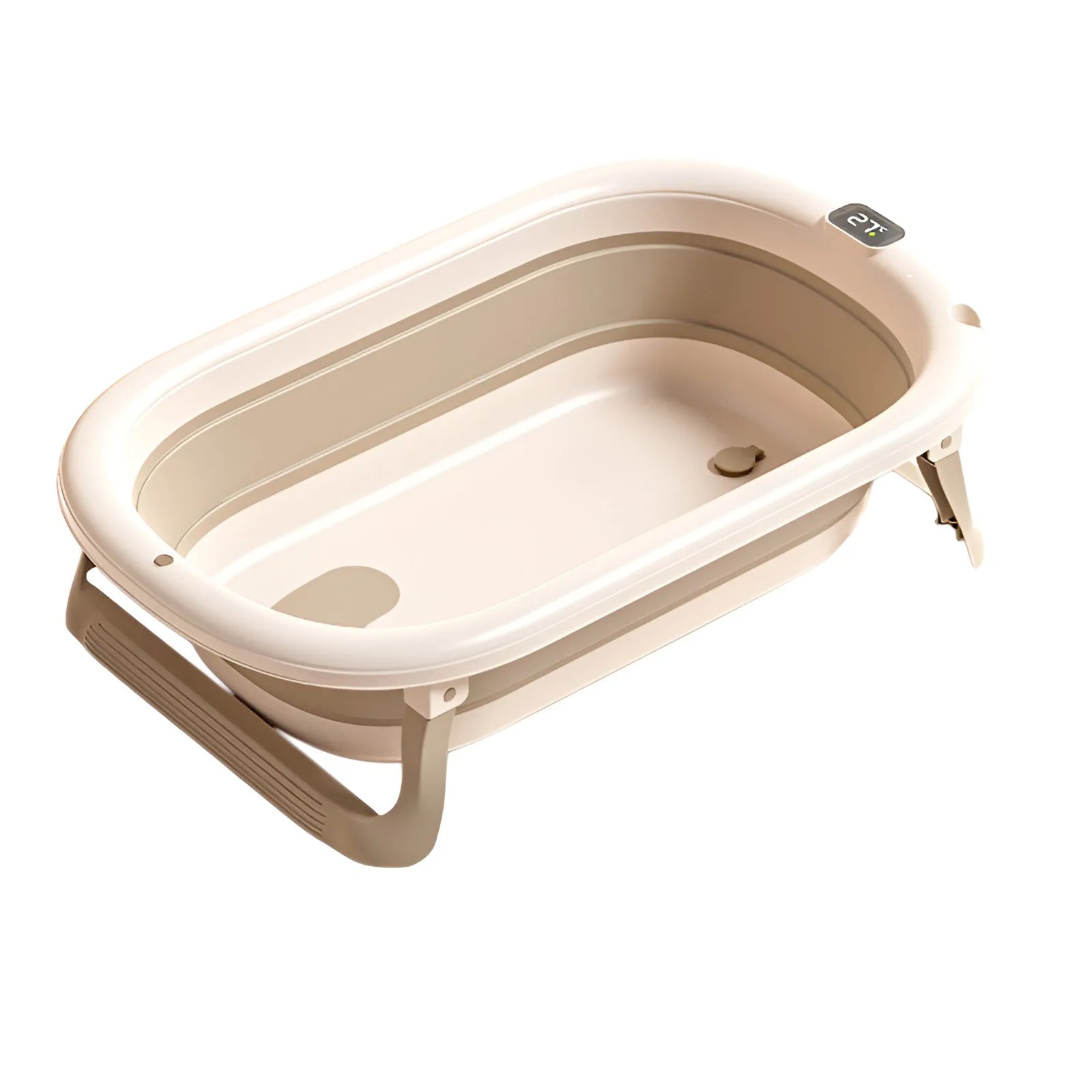 Foldable Baby Bathtub, Safe and Portable Bathing Solution for Infants and Toddlers, Suitable for 6-12 Months, Easy