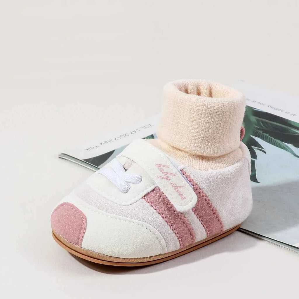 Baby Socks Shoes Soft PU and High Quality Rubber Anti-slip Sole Winter Style for Newborn Toddler Boys and Girls