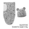 100%Cotton 0-3 Months Newborn Swaddle Sleepsack New Born Baby Swaddling Bedding