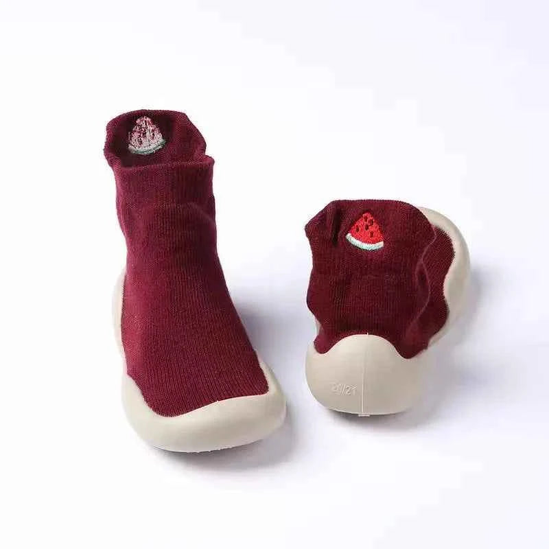 2024 Baby Socks Shoes Infant Color Matching Cute Kids Boys Shoes Soft Soled Child Floor Socks Shoes Toddler Girls First Walkers