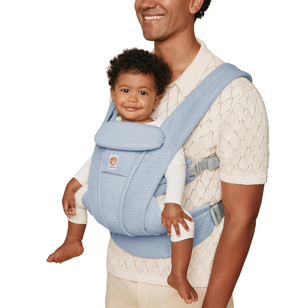 Egobaby Omini the 360   Is a Breathable Mesh Baby Carrier with Ventilation All Around. Designed for Infants to Toddlers. Features Lumbar Support.