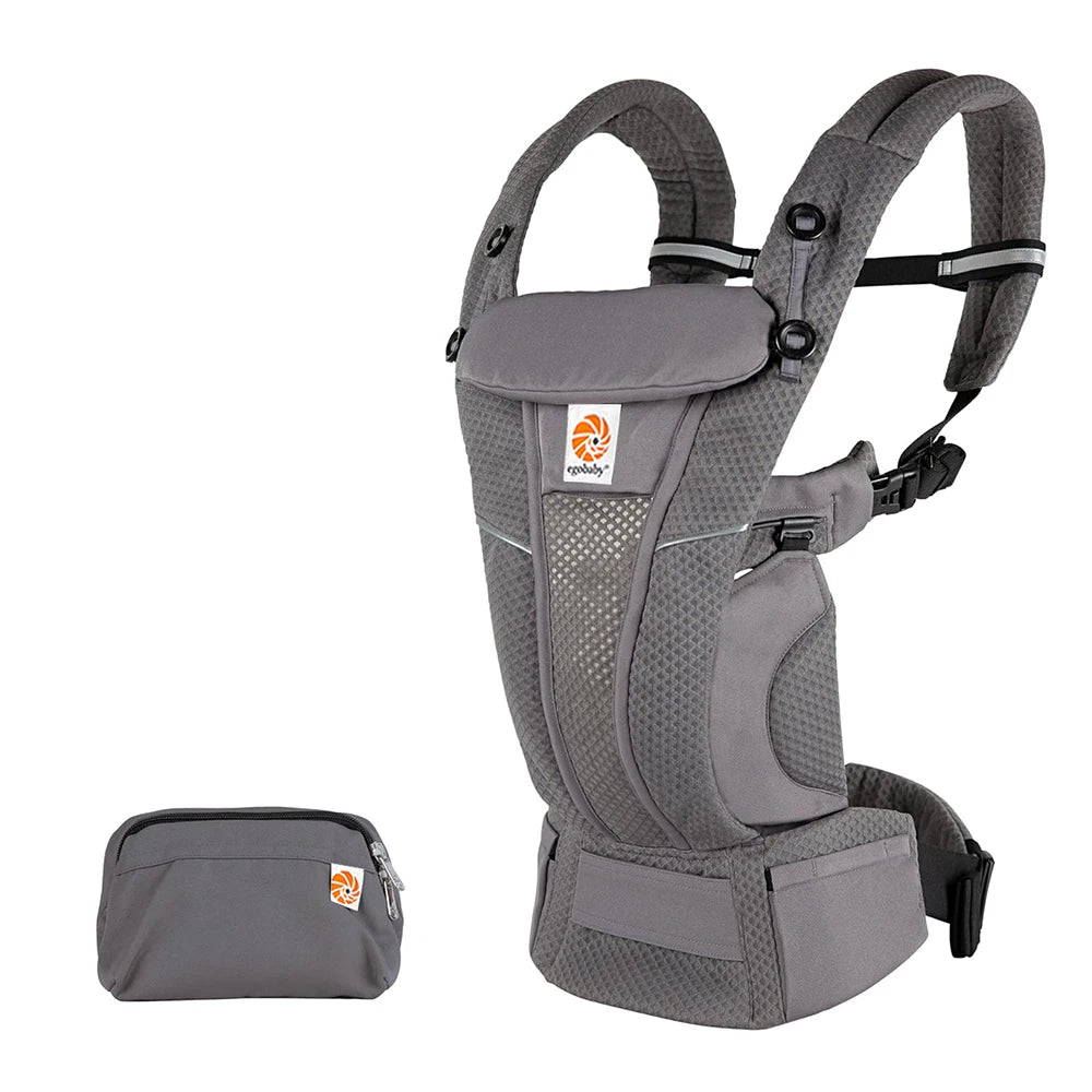 Egobaby Omini the 360   Is a Breathable Mesh Baby Carrier with Ventilation All Around. Designed for Infants to Toddlers. Features Lumbar Support.