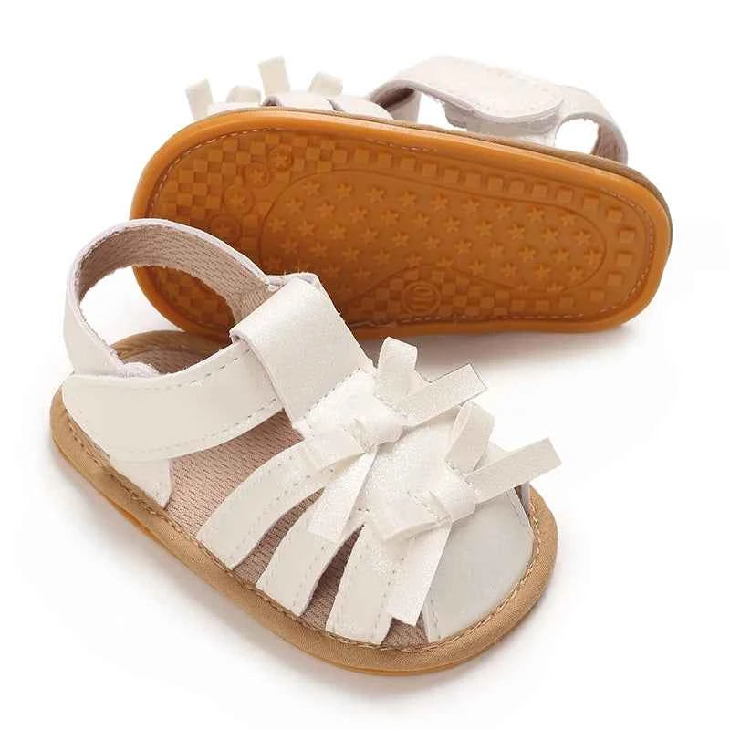 0-18Months Newborn Infant Baby Girls Shoes Summer Sandals Casual Rubber Bottom Non-Slip Breathable Baby Shoes