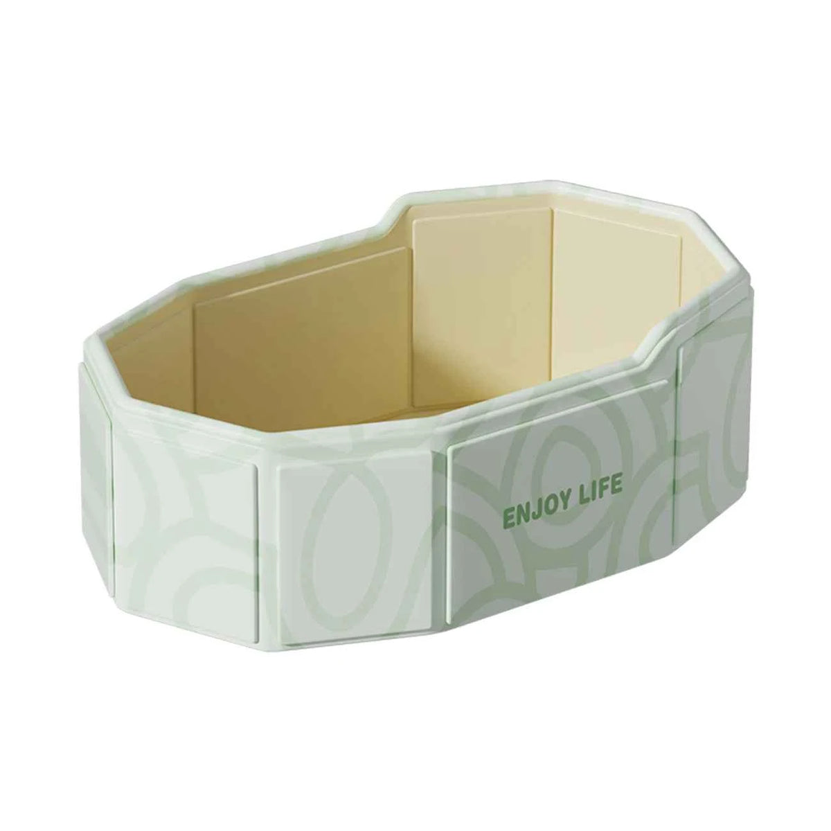 1PC Collapsible Baby Bathtub for Infants & Toddlers, Foldable & Leak-Proof, Reinforced Durable Structure