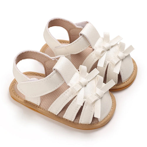 0-18Months Newborn Infant Baby Girls Shoes Summer Sandals Casual Rubber Bottom Non-Slip Breathable Baby Shoes