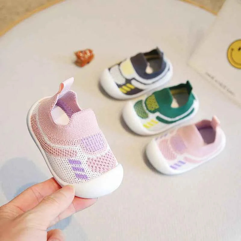 Baby Walking Shoes Soft Bottom Non-slip Baby Shoes Spring and Autumn A Stirrup 1-3 Years Old Children's Shoes and Socks