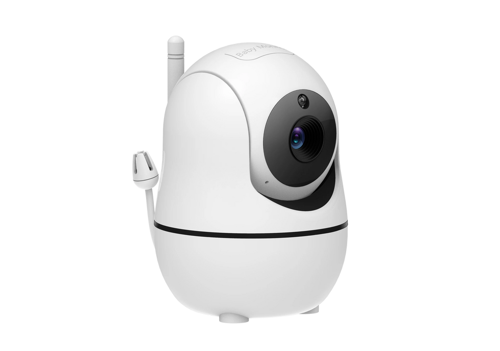 SM70V2 7" 1080P HD Split Screen Video Baby Monitor with two Camera, Hack Proof, Remote Zoom/Pan/Tilt, 4000mAh Battery